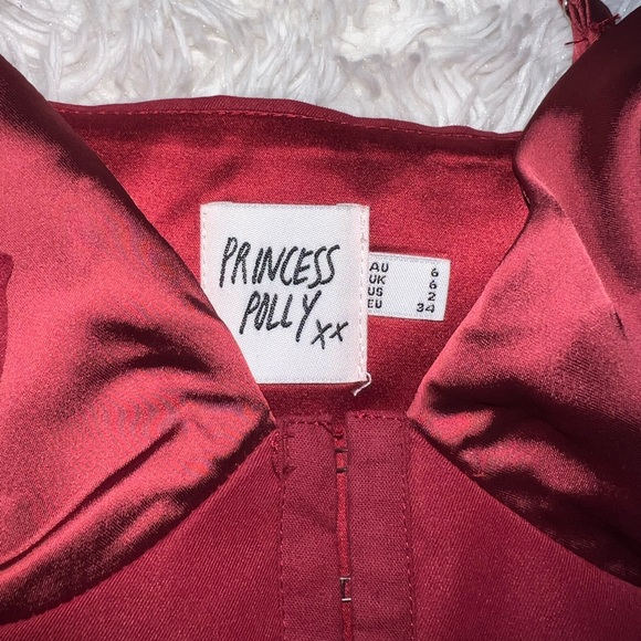 NWOT Princess Polly Red Corset - Picture 5 of 6